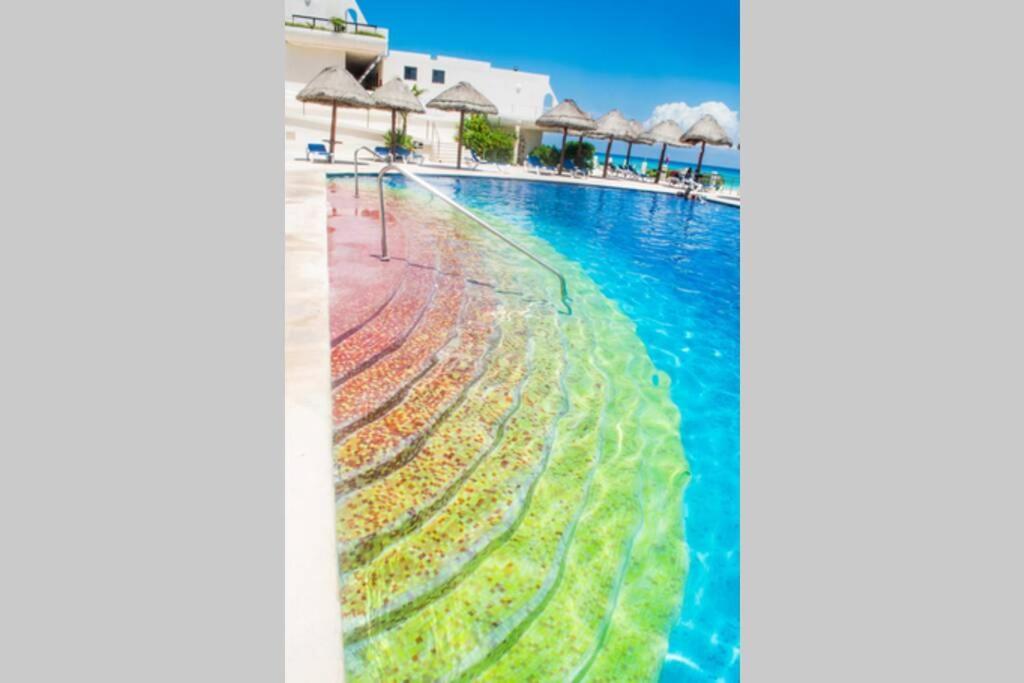 Villas Marlin 108, A Pie De Playa, Albercas, Jacuzi, Ubicacion Inmejorable Канкун Екстериор снимка