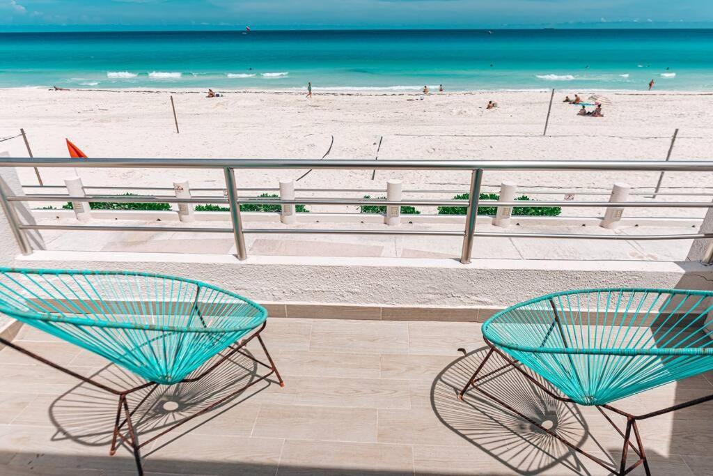 Villas Marlin 108, A Pie De Playa, Albercas, Jacuzi, Ubicacion Inmejorable Канкун Екстериор снимка