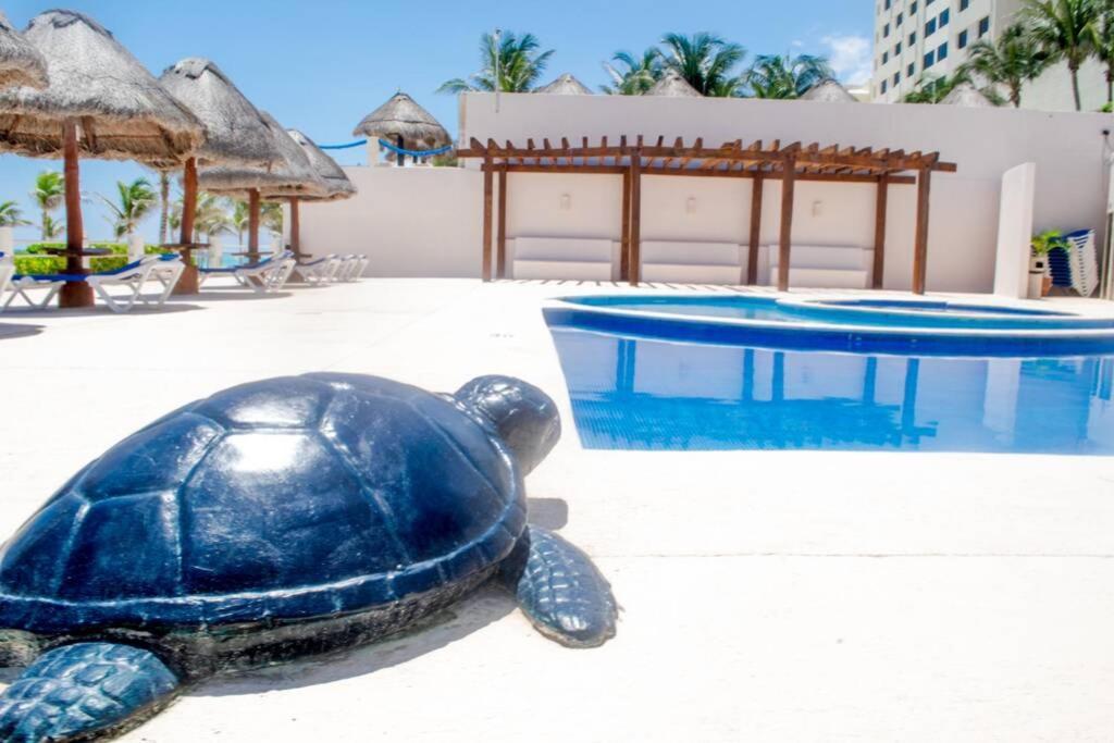 Villas Marlin 108, A Pie De Playa, Albercas, Jacuzi, Ubicacion Inmejorable Канкун Екстериор снимка
