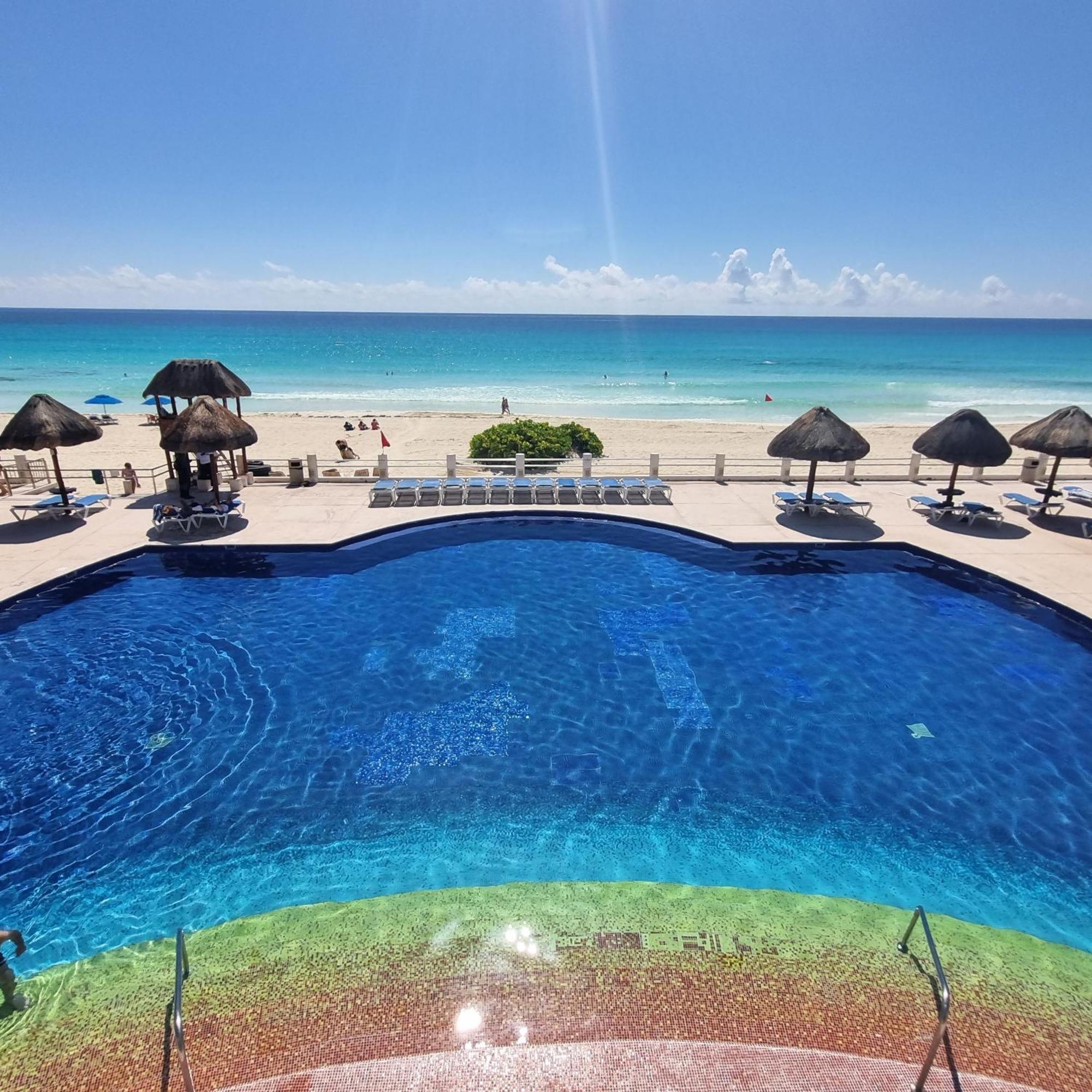 Villas Marlin 108, A Pie De Playa, Albercas, Jacuzi, Ubicacion Inmejorable Канкун Екстериор снимка